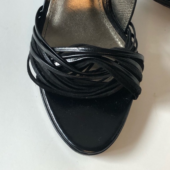 36. Parisian Platinum Black Open Side and Toe size 8 - Picture 7 of 14